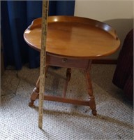 Heywood Wakefield Side Table with Drawer