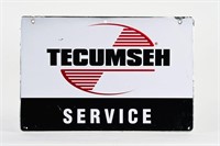 TECUMSEH SERVICE SINGLE SIDED ALUMINUM SIGN