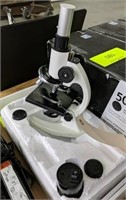 Microscope with Accessories and Small Jack