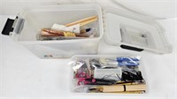 Art Bin Storage Box W/ Art Supplies