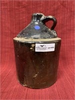 Gallon stoneware jug brown