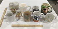 Mugs Lot w/ Thimble
