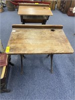 Antique School Deck,28"x32"x24"