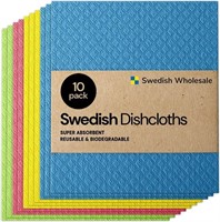 Swedish Dishcloth Cellulose Sponge Cloths – Bulk