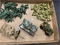 ARMY MEN AND VEHICLES