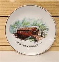 New Hampshire Collector Plate Covered Bridge