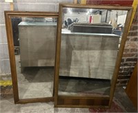Mirrors Appr 26x46 in
