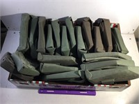 (20)  Entrenching Tool cases, no tools