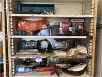 4-Shelves of Assorted Auto Parts