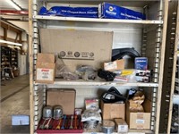 3-Shelves of Assorted Auto Parts