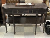 Antique Sideboard and a 2 Part Mirror