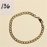 10K gold bracelet Italy