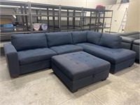 3 Pc Fabric Sectional Sofa