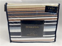 Pendleton 3 Pc Flannel Twin Sheet Set