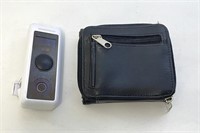 Security Camera & Leather Wallet