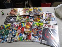 20 OLD X-MEN COMIC BOOKS