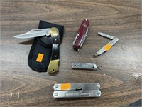 Multi tools and pocket knives