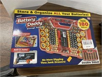 Battery daddy organizer