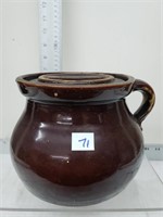 Very old bean pot
