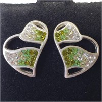 $150, S.Silver CZs Earrings