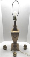 Brass Lamp & Decor