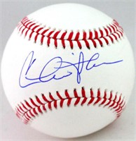 Autographed Charlie Sheen Rawlings Baseball