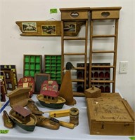 Wooden Boxes, Printer Trays, Shelves, Shoe Forms