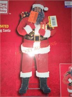 Home Accents 6' Animated Singing Santa