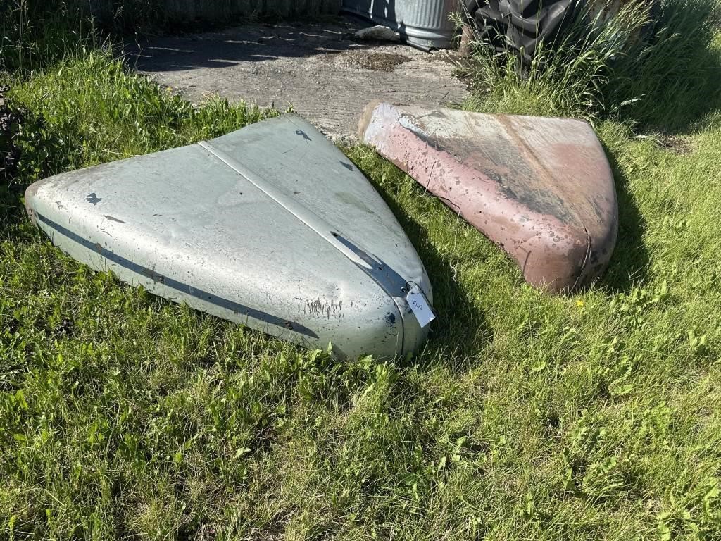 2 Antique Truck Hoods