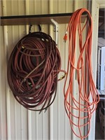 Air Hoses and Extension Cord