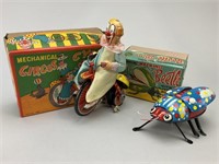 Antique Mechanical Wind Up toys.