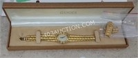 Ladies Gucci Stainless Steel Gold Colour Watch