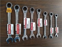 8-pc Craftsman Dual Ratcheting Wrenches SAE