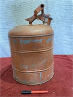 Vintage Just-Rite Gas Can