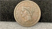 1842 Large Cent, Large Date