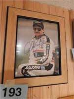 Dale Earnhardt autographed 8x10 photo, GM