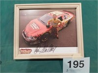 Kenny Wallace #28 autographed picture,