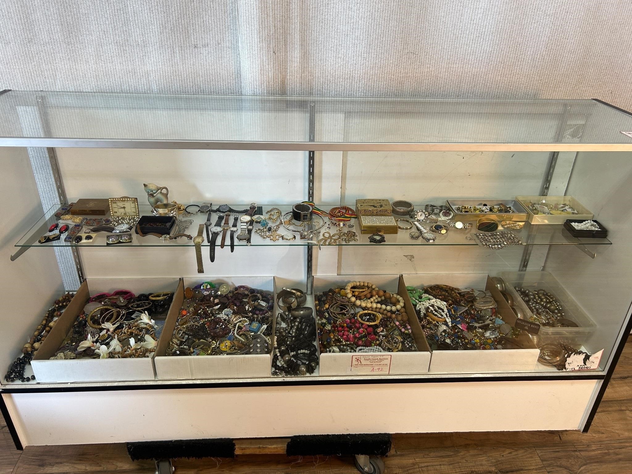 Costume Jewelry, Watches, Buttons etc