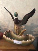 Collectible Ceramic Duck USA 13" Tall