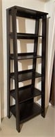 Ebony Ladder Bookshelf