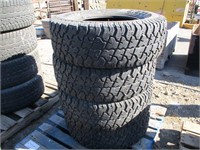 Set of (4) LT275/70R18 Tires