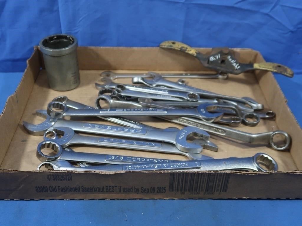 Craftsman Open/Box End Wrenches, Draw Knife