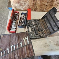 Various sockets & Metric Wrenches