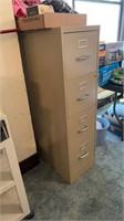4 drawer metal filing cabinet