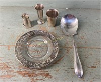 LOT OF 5 STERLING SILVER ITEMS