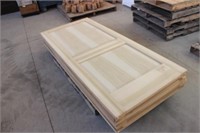 6 solid core 2 panel doors