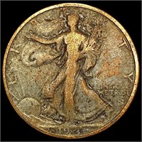 1921-D Walking Liberty Half Dollar LIGHTLY