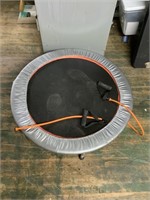 EXERCISE TRAMPOLINE WITH RESISTANCE BANDS