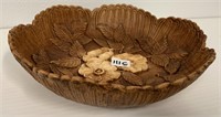 8  " Wood Carved Bowl