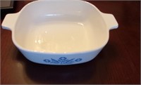 Vintage Blue Corn Flower Corning ware